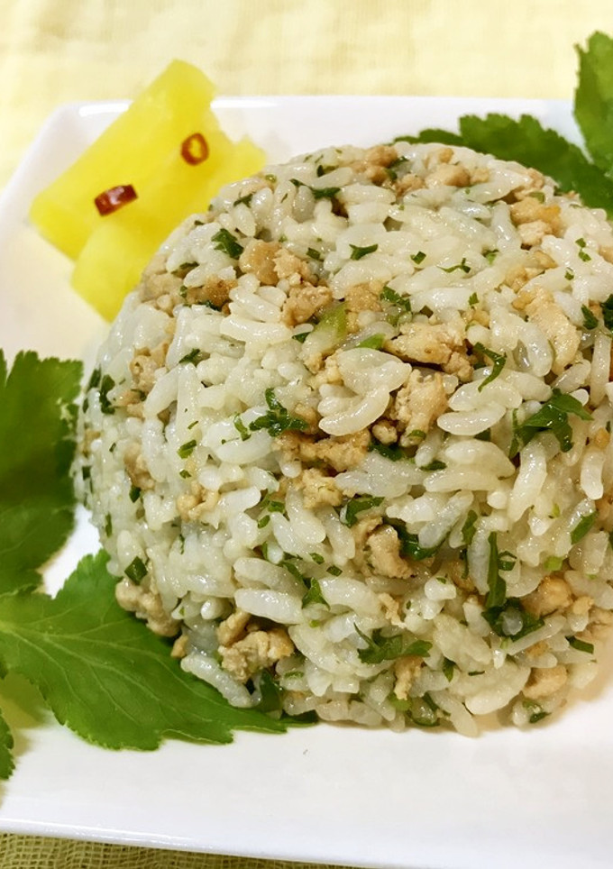 簡単青じそしみしみ鶏そぼろ混ぜ込みご飯-レシピのメイン写真