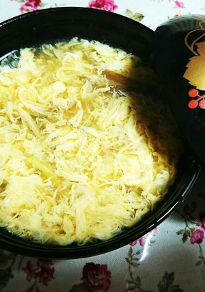 茗荷みょうが2個卵2個で簡単！お吸い物-レシピのメイン写真