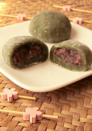 レンジで簡単★よもぎ大福-レシピのメイン写真