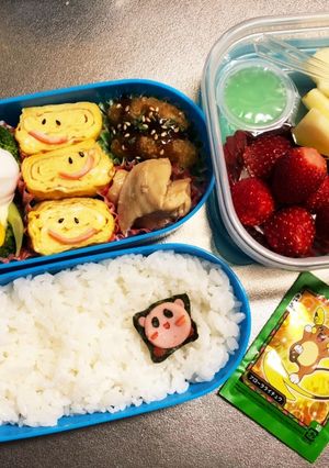 息子弁当♡参観日頑張れ弁当！-レシピのメイン写真