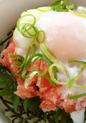 簡単☆贅沢ねぎとろ丼☆-レシピのメイン写真