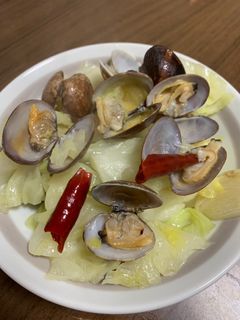 ペペロン風!キャベツとアサリのワイン蒸し-レシピのメイン写真