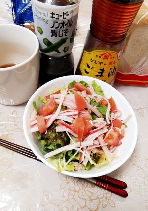 二種の調味料で簡単！サラダドレッシング☆-レシピのメイン写真