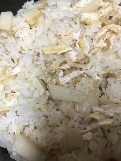筍炊き込みご飯-レシピのメイン写真
