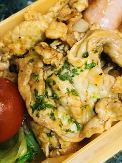 【お弁当】豚肉40gのケチャップ炒め-レシピのメイン写真