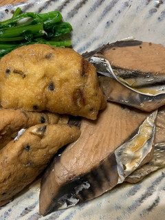鰹とひろうすの煮物-レシピのメイン写真
