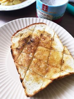 究極のバターハニートースト-レシピのメイン写真