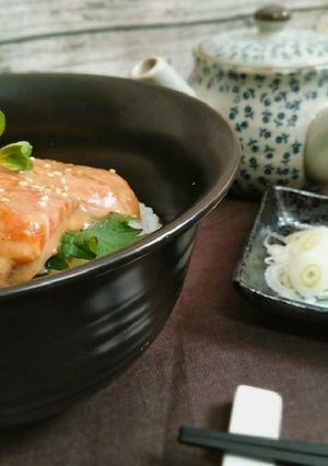 【ごまドレ】お店の味!お刺身のお茶漬け♬-レシピのメイン写真