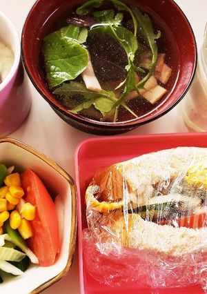 管理栄養士の卵　朝ごはんサンドイッチ弁当-レシピのメイン写真