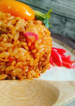 【パラパラ】本格！なると入りキムチ炒飯♬-レシピのメイン写真