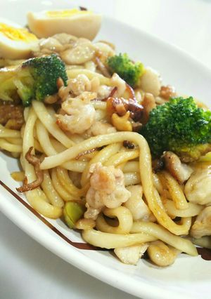 あるものde焼きうどん-レシピのメイン写真