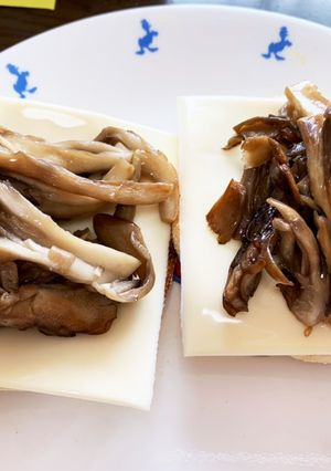 舞茸トースト-レシピのメイン写真
