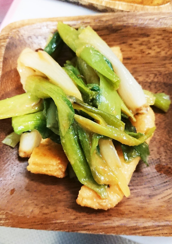 わけぎとあげの酢味噌和え-レシピのメイン写真