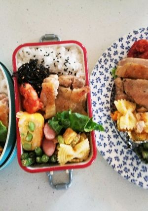 女子高生、私のお弁当+ランチプレート❤5-レシピのメイン写真