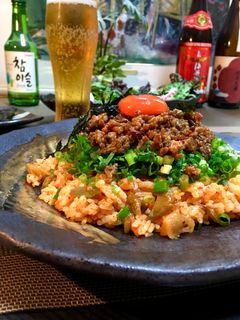 男が惚れる手料理・旨辛台湾混ぜご飯❤︎.-レシピのメイン写真