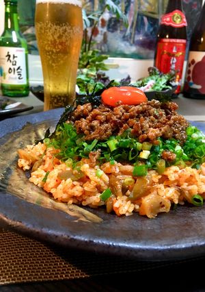 男が惚れる手料理･旨辛台湾混ぜご飯❤︎.-レシピのメイン写真
