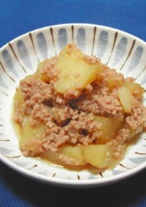 ** じゃが芋と肉そぼろ煮 **-レシピのメイン写真