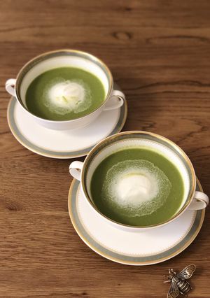 のらぼう菜のポタージュ-レシピのメイン写真