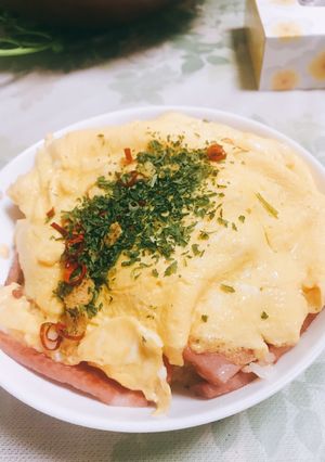 ペペロンチーノライス丼-レシピのメイン写真