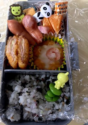新一年生の学童弁当-レシピのメイン写真
