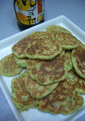 おくらた~っぷりのお焼き-レシピのメイン写真