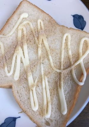 超簡単　椎茸出汁トースト-レシピのメイン写真