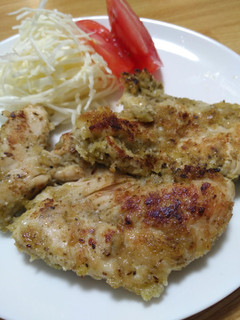 鶏ささみのバジルチーズパン粉焼き-レシピのメイン写真