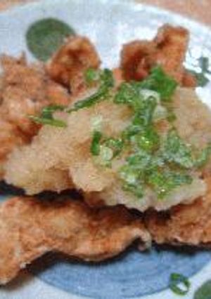 ☆おつまみにぴったり♪カリカリ鶏肉にあっさりおろしだれ☆-レシピのメイン写真