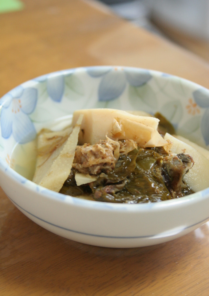 圧力鍋で簡単☆筍と生わかめの土佐煮-レシピのメイン写真