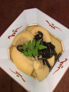 筍とわらびの煮物-レシピのメイン写真