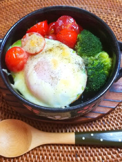アボカド温泉卵のせグラタン-レシピのメイン写真