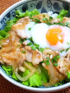 さっぱりスタミナ豚丼-レシピのメイン写真