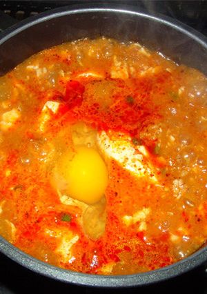 本場の韓国料理スンドゥブチゲ/純豆腐チゲ-レシピのメイン写真