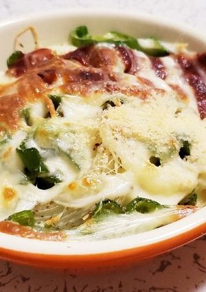 超簡単！玉ねぎのピリ辛とろ〜りチーズ焼き-レシピのメイン写真