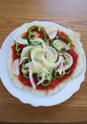 ご飯ピザ-レシピのメイン写真