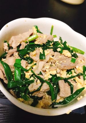 【飯うま】豚ニラ玉【白米の友】-レシピのメイン写真