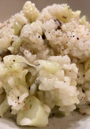 椎茸だしのカリフラワーリゾット-レシピのメイン写真