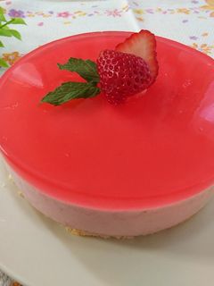 簡単~いちごムースケーキ☆-レシピのメイン写真
