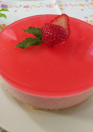 簡単~いちごムースケーキ☆-レシピのメイン写真
