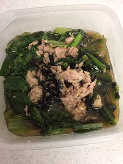 電子レンジで小松ツナひじきサラダ-レシピのメイン写真
