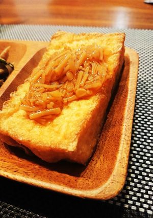 簡単すぎ！美味しすぎ！厚揚げなめたけ✨-レシピのメイン写真