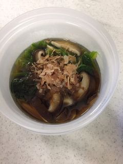 ほうれん草としいたけのお浸し-レシピのメイン写真