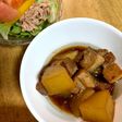 豚バラ肉と大根のうま煮٩(^‿^)۶