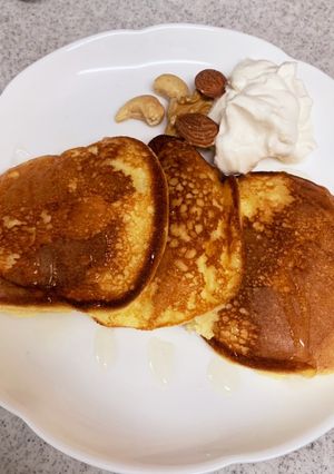 グルテンフリーパンケーキ-レシピのメイン写真
