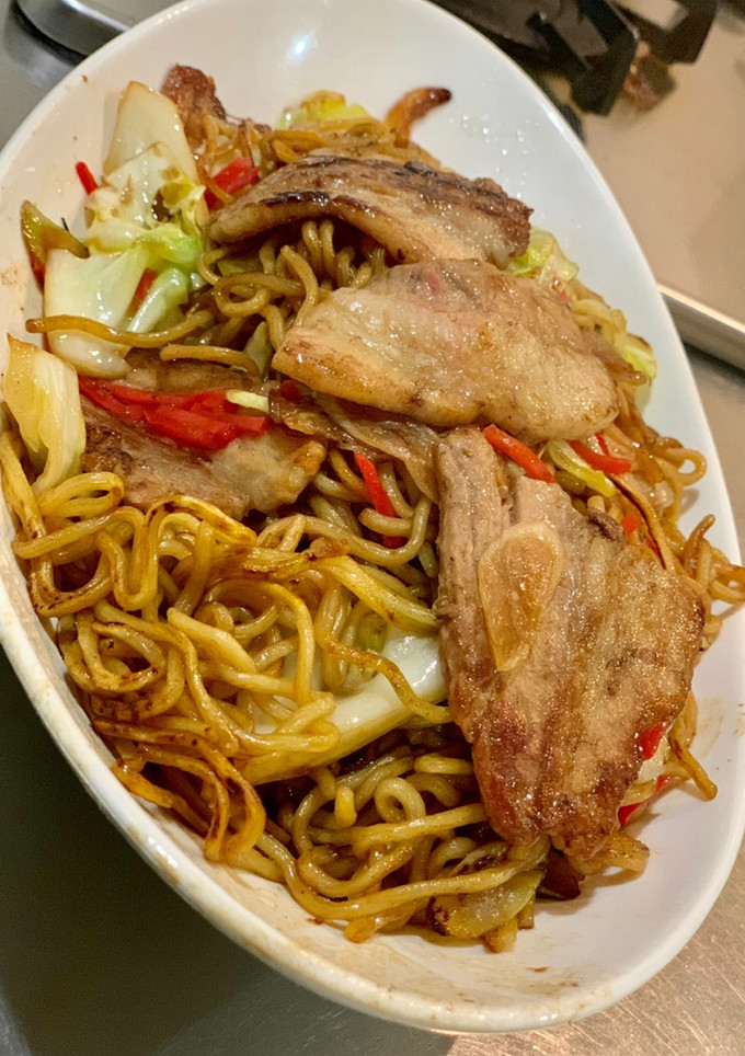 旨味たっぷり白ネギ基本の焼きそば-レシピのメイン写真