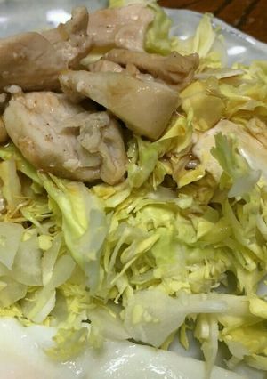 ドレッシングで美味しい蒸し鶏-レシピのメイン写真