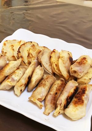 チーズとマッチ！餃子の皮アップルパイ!!-レシピのメイン写真
