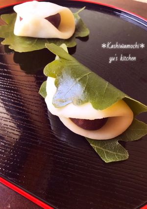 親子で作ろう♡基本の柏餅-レシピのメイン写真