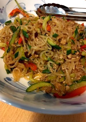 糸こんにゃくの中華風炒め物-レシピのメイン写真