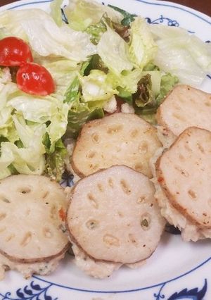 レンコンバーグ-レシピのメイン写真
